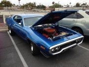 1971 Blue Plymouth GTX with 440 Six-Pack